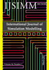 International Journal of Simulation Modelling雜志封面